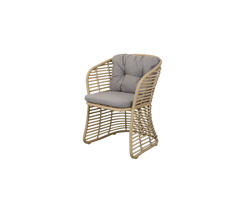 Basket chair by Cane-line in Natural, braid Weave, Taupe, Natté – product photo
