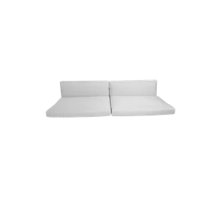 Connect 3-seater sofa, Cushion set von Cane-line in White, Natté w/QuickDry & Airflow – Produktfoto 2 von 2