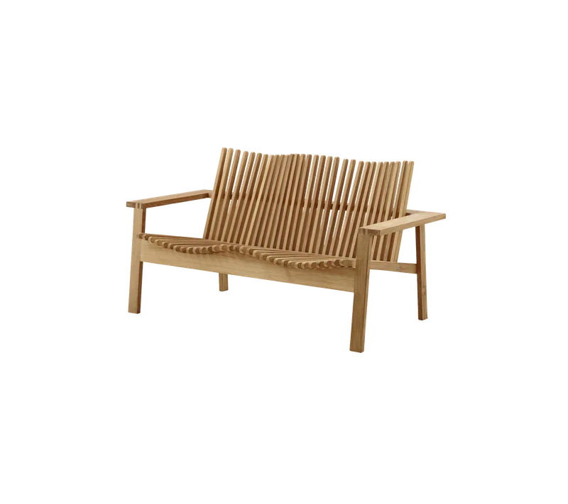 Amaze 2-seater sofa by Cane-line in Teak, None – product photo