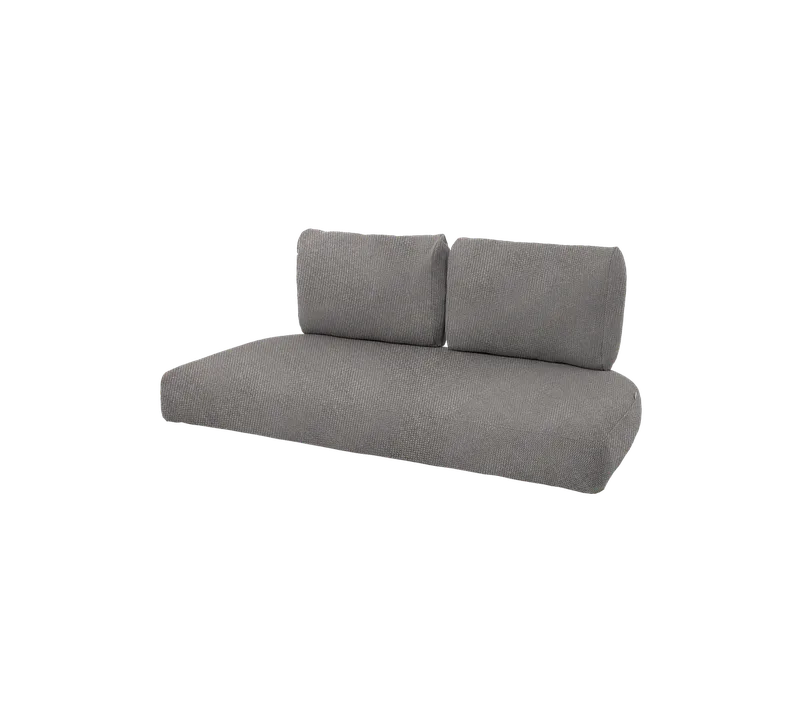 Nest 2-seater sofa, Cushion set van Cane-line in Light brown, Essence – productfoto 2 van 2