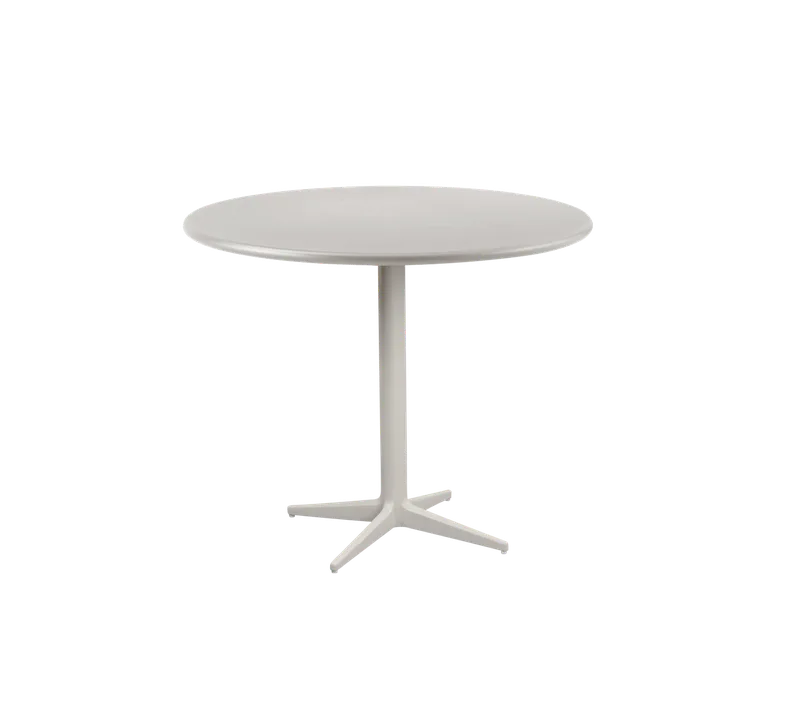 Drop café table dia. 80 cm by Cane-line in Sand, Aluminium, Sand, Aluminium – product photo