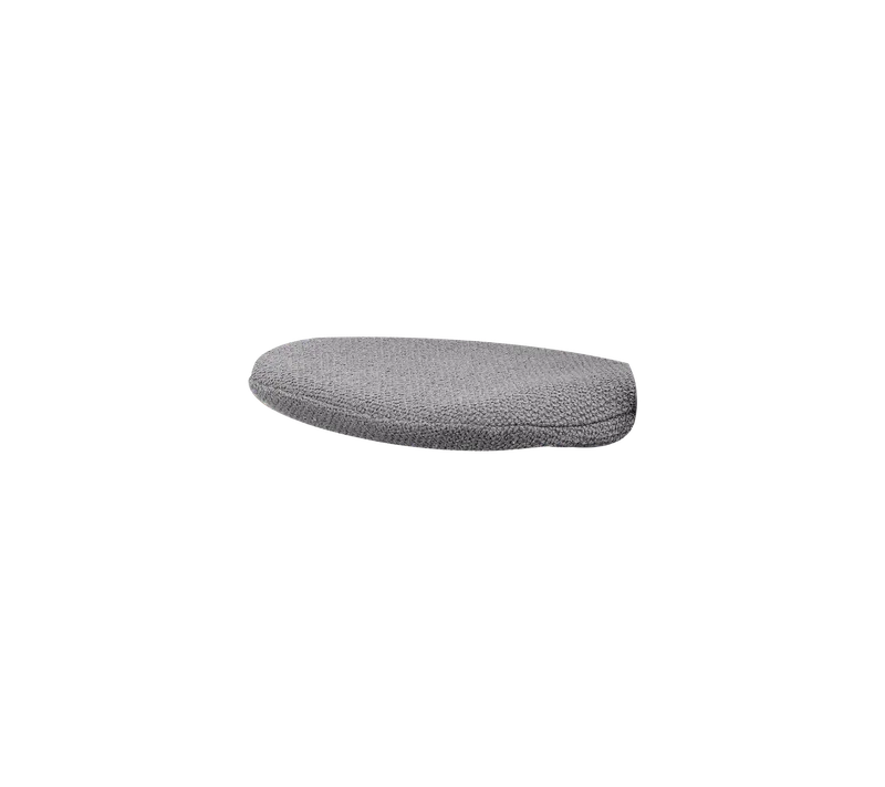 Choice chair seat cushion, outdoor by Cane-line in Grey, Rise w/QuickDry & Airflow – product photo