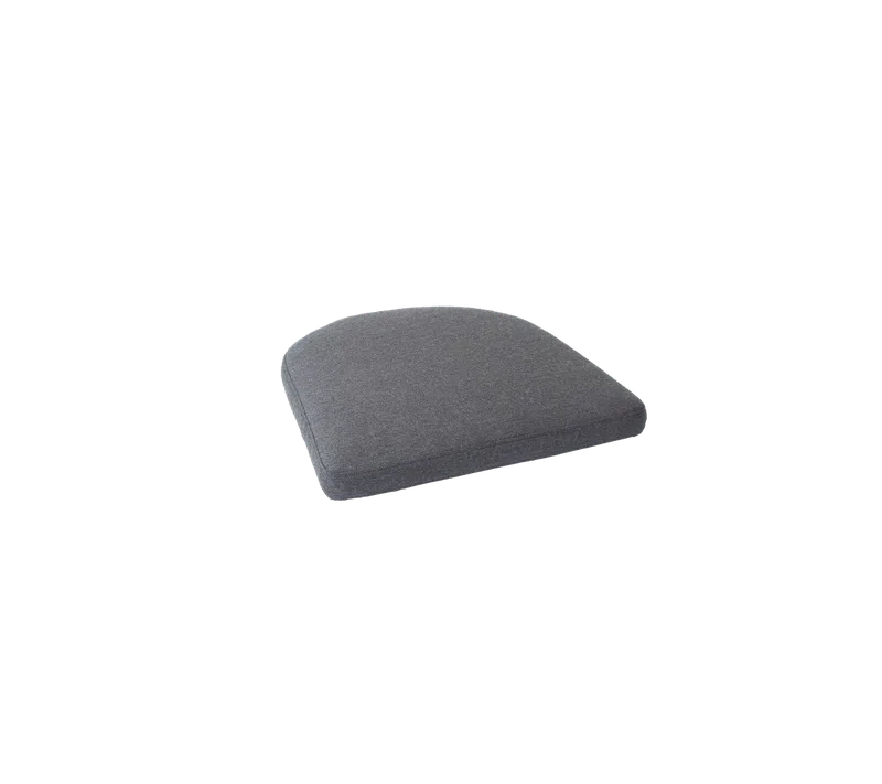 Kingston lounge chair, Cushion by Cane-line in Black, Natté w/QuickDry & Airflow – product photo 2 of 2