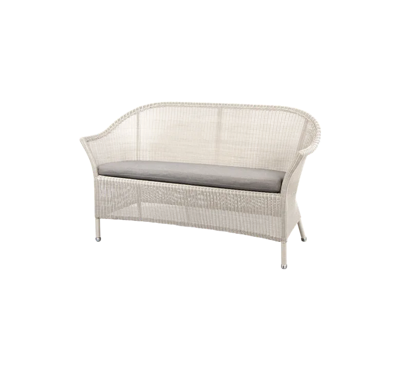 Lansing 2-seater sofa by Cane-line in Sand, small round Weave, Sand, Natté, None – product photo