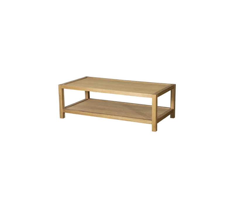 Scale coffee table, small, Oak by Cane-line in Oak – product photo