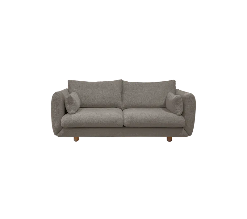 Bloom 2-seater sofa w/teak legs by Cane-line in Light brown, Essence – product photo