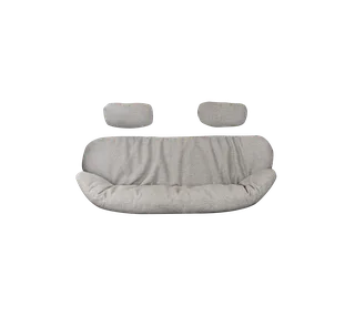 Hive 2-seater sofa, Cushion set van Cane-line in Light brown, Rise w/QuickDry & Airflow – productfoto 3 van 3