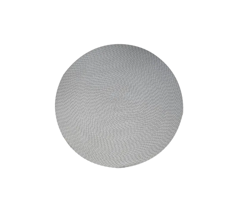Dot rug, dia. 140 cm von Cane-line in Brown multi colour, swirl Soft Rope – Produktfoto