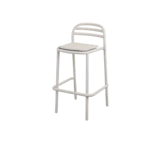 Bliss bar chair, seat cushion by Cane-line in Light green, Delight w/QuickDry & Airflow – product photo 1 of 2