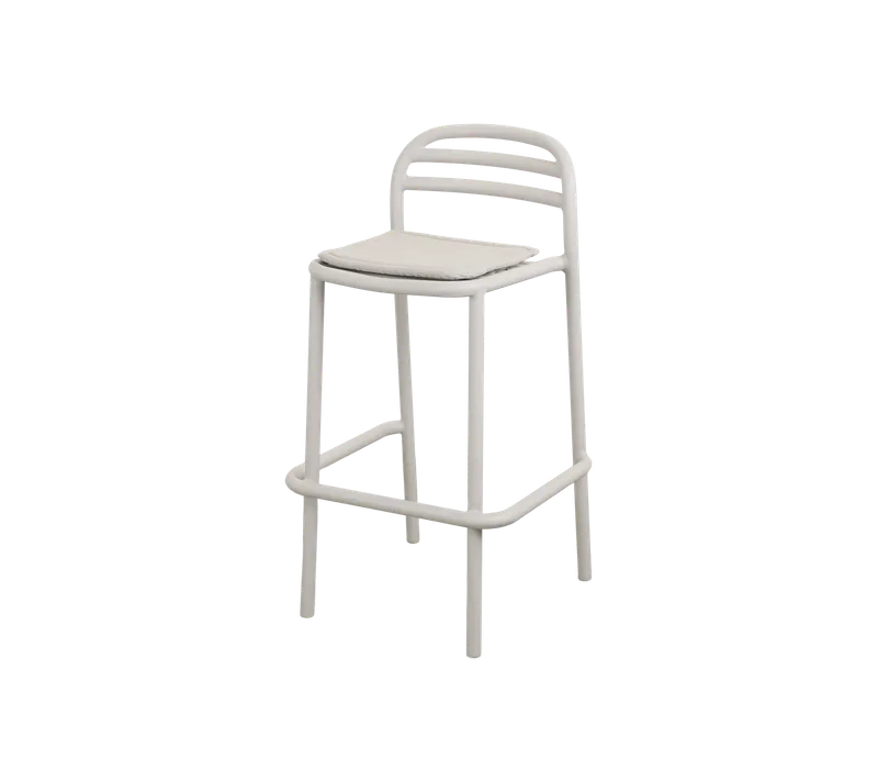 Bliss bar chair, seat cushion by Cane-line in Light green, Delight w/QuickDry & Airflow – product photo 1 of 2