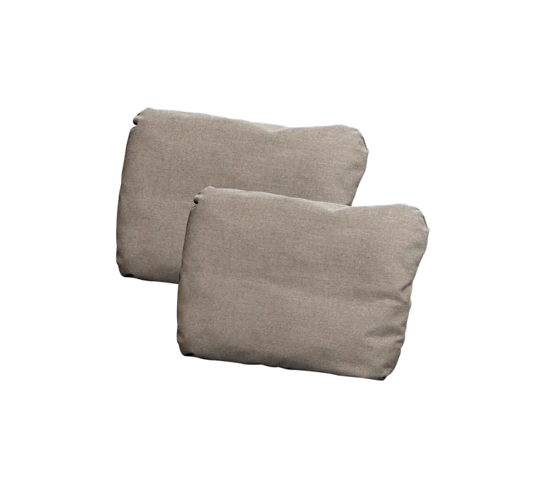 Lansing 2-seater sofa, Back cushion de Cane-line en Taupe, Natté w/2 cushions – photo du produit