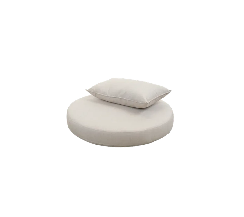 Kingston sunchair, Cushion set van Cane-line in Sand, Natté w/QuickDry & Airflow – productfoto
