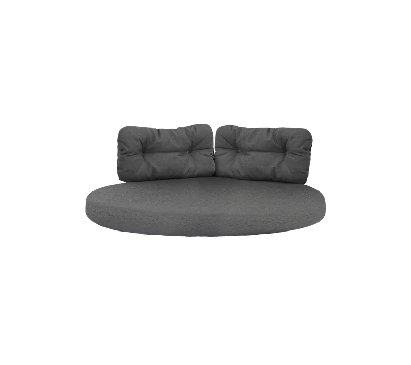 Ocean large daybed, Cushion set von Cane-line in Grey, AirTouch w/QuickDry & Airflow – Produktfoto 2 von 2