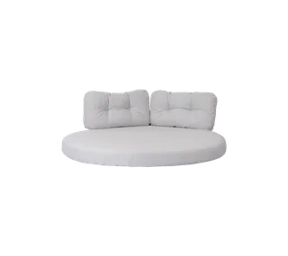 Ocean large daybed, Cushion set von Cane-line in White grey, Link w/QuickDry & Airflow – Produktfoto 2 von 2