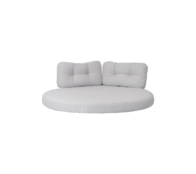 Ocean large daybed, Cushion set von Cane-line in White grey, Link w/QuickDry & Airflow – Produktfoto 2 von 2