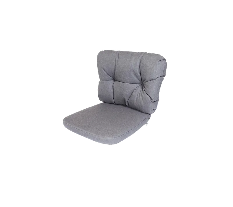 Moments chair, Cushion set von Cane-line in Grey, Natté – Produktfoto 2 von 2