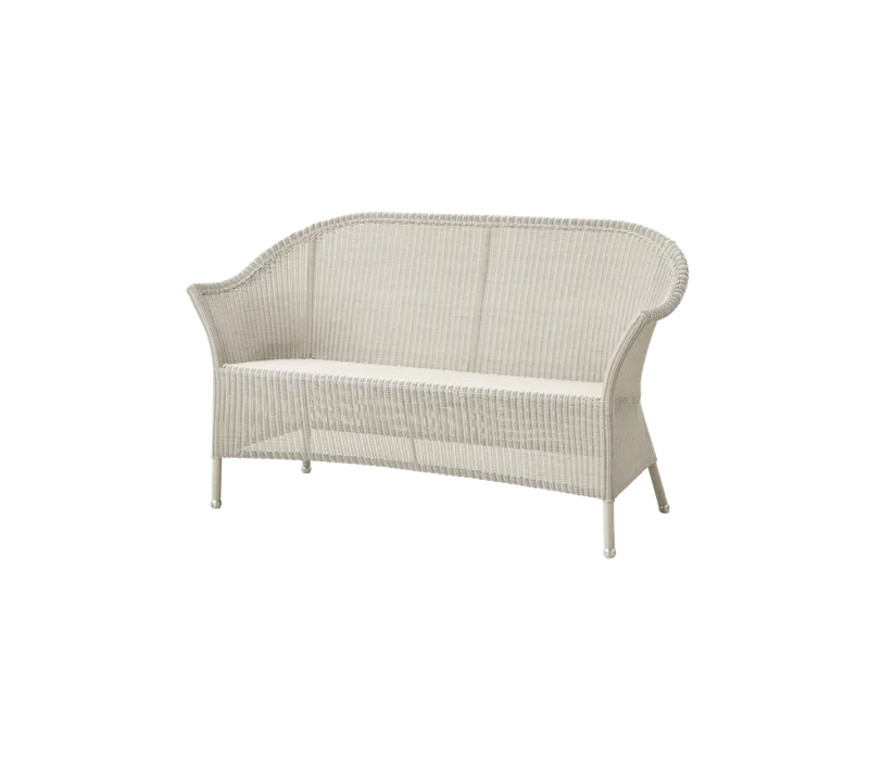 Lansing 2-seater sofa by Cane-line in Sand, small round Weave, None, None – product photo