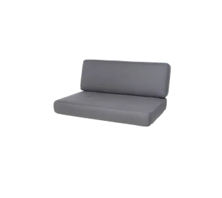 Savannah single seater module, Cushion set by Cane-line in Grey, Natté w/QuickDry & Airflow – product photo 2 of 2
