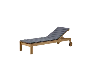 Amaze sunbed cushion von Cane-line in Grey, Natté w/QuickDry & Airflow – Produktfoto 1 von 2