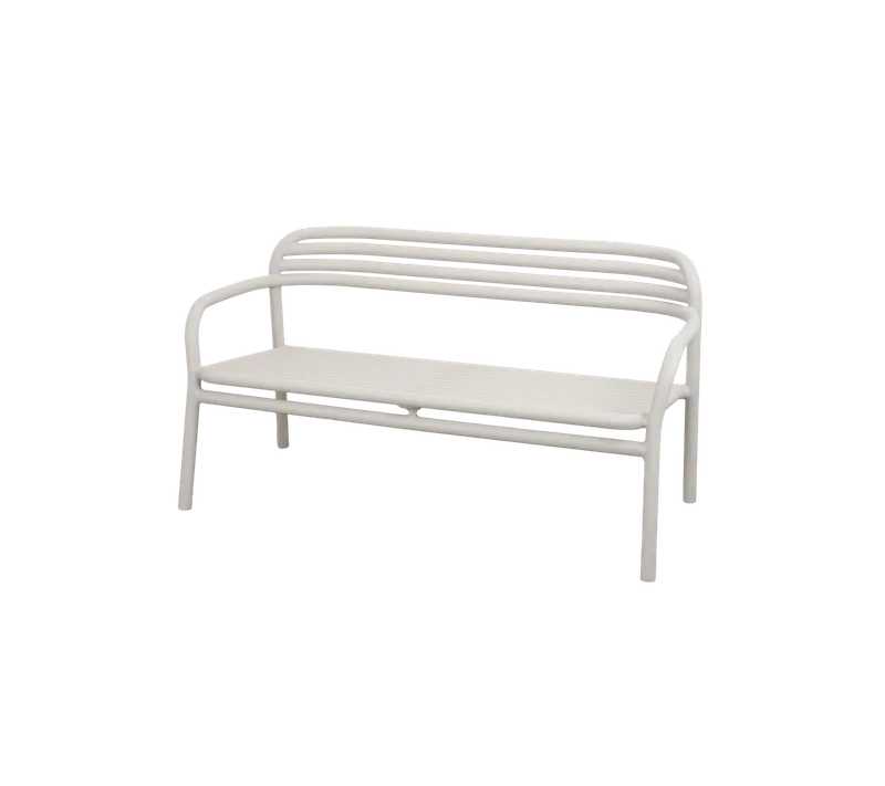 Bliss sofa von Cane-line in Sand, Aluminium, Ohne – Produktfoto