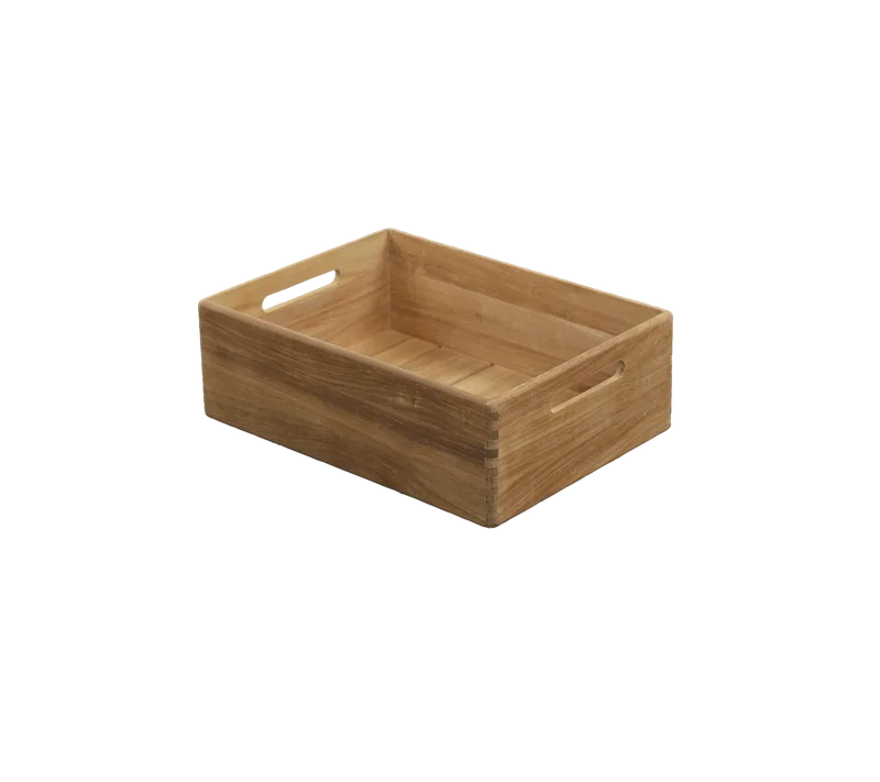 Club storage box medium by Cane-line in Teak – product photo