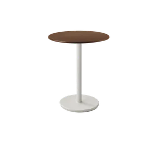 Go café table dia. 60 cm by Cane-line in Sand, Aluminium, Desert red, aluminium – product photo 2 of 2