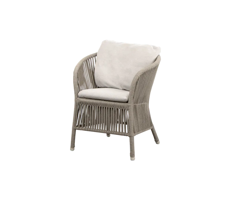 Derby chair by Cane-line in Taupe, string open Soft Rope, Sand, Natté, Sand, Natté – product photo