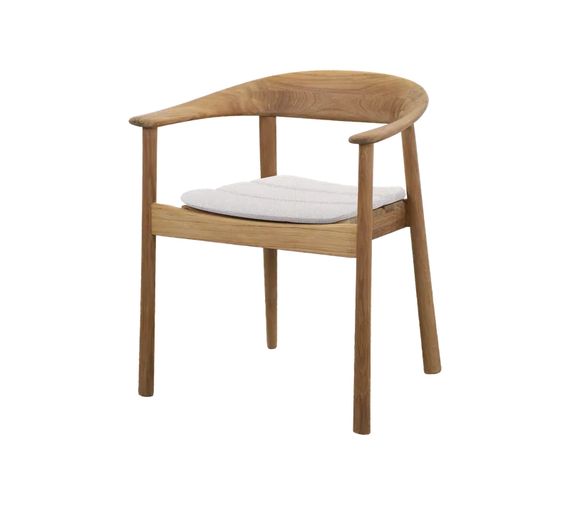 Majestic armchair by Cane-line in Teak, Sand, AirTouch – product photo