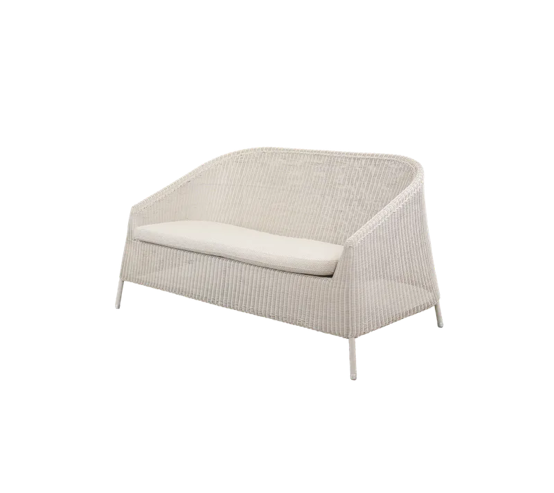 Kingston 2-seater sofa de Cane-line en Sand, small round Weave, Desert sand, Rise w/QuickDry & Airflow – photo du produit 2 sur 2