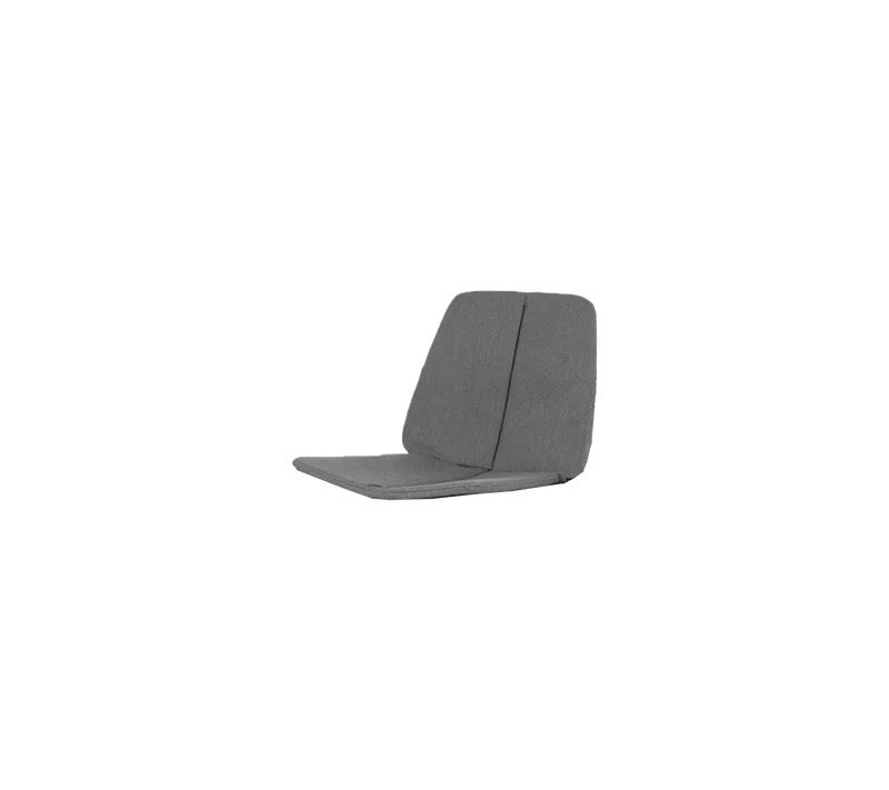 Vision chair, Cushion set by Cane-line in Grey, Natté – product photo 2 of 2