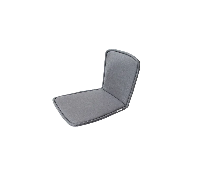 Moments chair, stackable, Cushion von Cane-line in Grey, Natté seat/back – Produktfoto