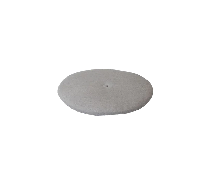 Peacock footstool, Cushion by Cane-line in Light grey, Natté w/QuickDry & Airflow – product photo
