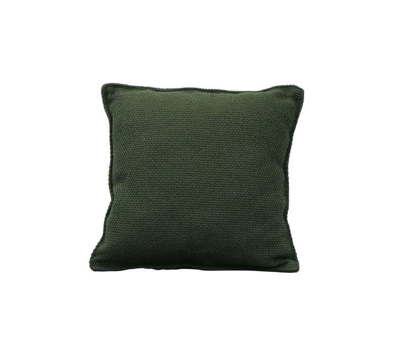 Rise scatter cushion, 50x50 cm by Cane-line in Dark green, Rise – product photo
