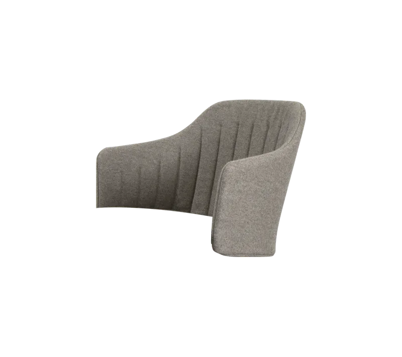 Choice chair back cushion, indoor von Cane-line in Light brown, Zen – Produktfoto
