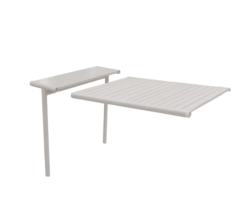 Bliss dining table extension module by Cane-line in Sand, Aluminium – product photo