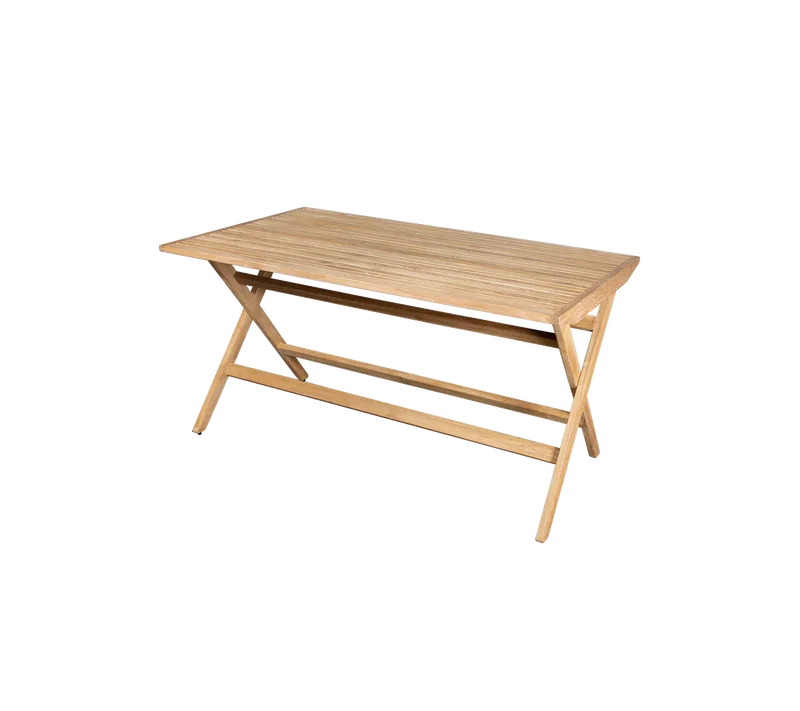 Flip folding table, large by Cane-line in Teak – product photo