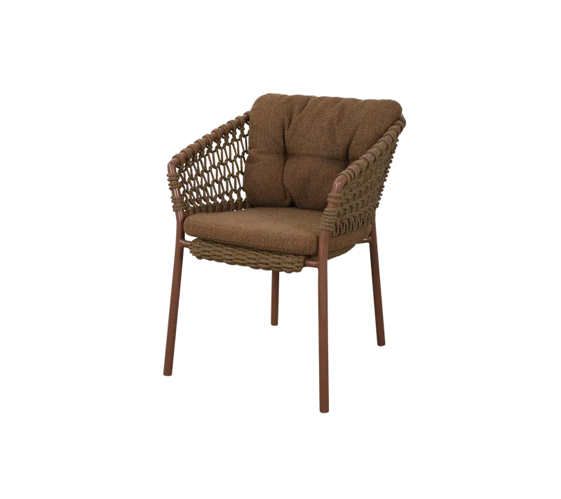 Ocean chair, Cushion set by Cane-line in Grey, Natté – product photo 1 of 2