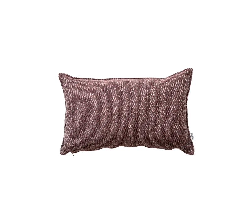 Wove scatter cushion, 32x52 cm by Cane-line in Dark bordeaux, Wove – product photo
