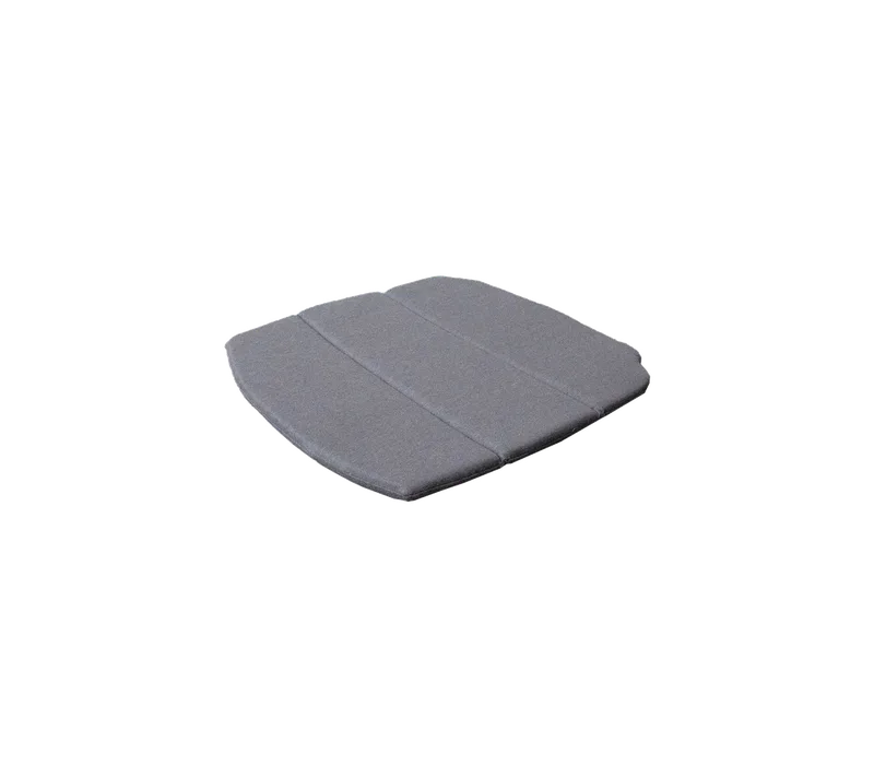 Breeze chair stackable, Cushion by Cane-line in Grey, Natté – product photo