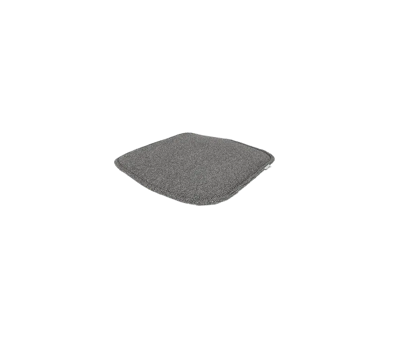 Vibe highback chair, Cushion by Cane-line in Dark grey, Wove – product photo 2 of 2