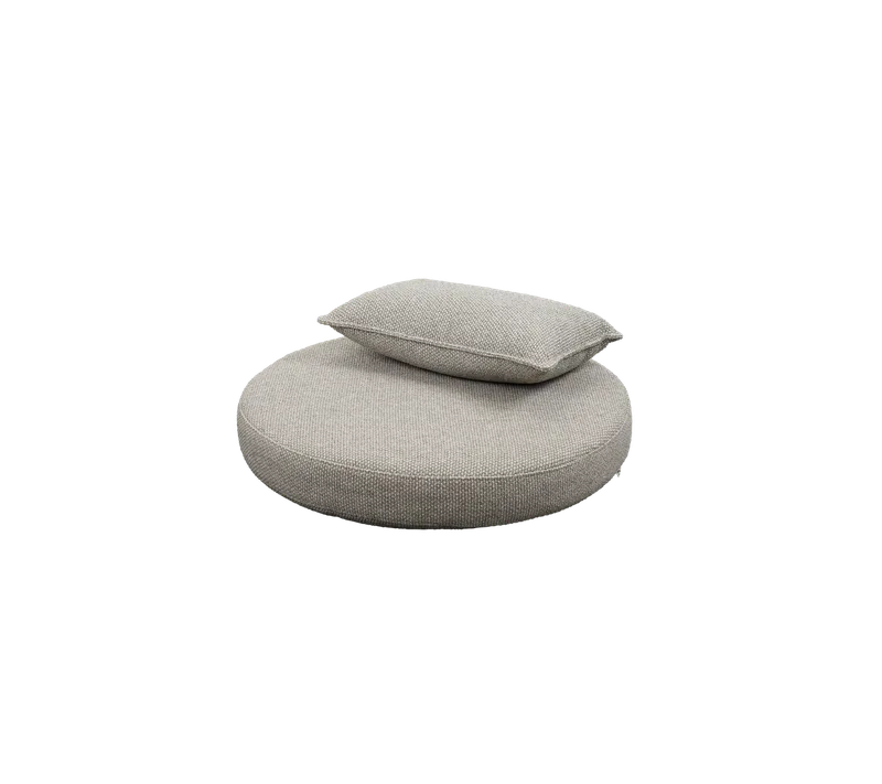 Kingston sunchair, Cushion set van Cane-line in Light brown, Rise w/QuickDry & Airflow – productfoto