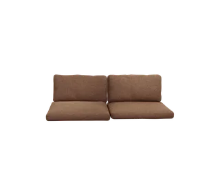 Chester 3-seater sofa, Cushion set de Cane-line en Umber brown, Rise w/QuickDry & Airflow – photo du produit 2 sur 2