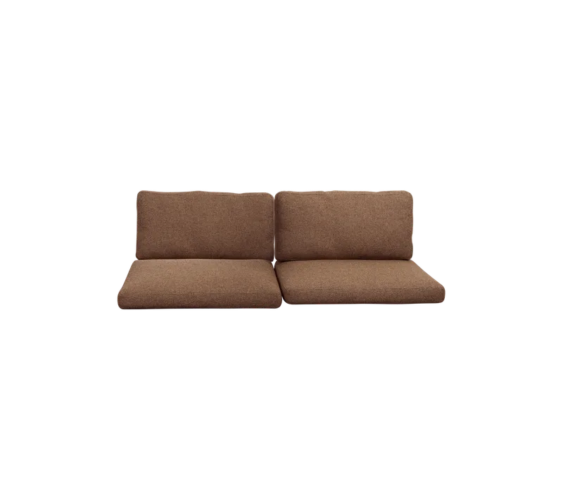 Chester 3-seater sofa, Cushion set de Cane-line en Umber brown, Rise w/QuickDry & Airflow – photo du produit 2 sur 2