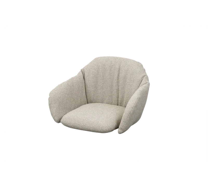 Stay chair, Cushion set de Cane-line en Desert sand, Rise w/QuickDry & Airflow – photo du produit 2 sur 2