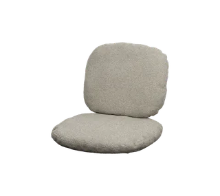 Hive chair, Cushion set von Cane-line in Light brown, Rise w/QuickDry & Airflow – Produktfoto 2 von 2