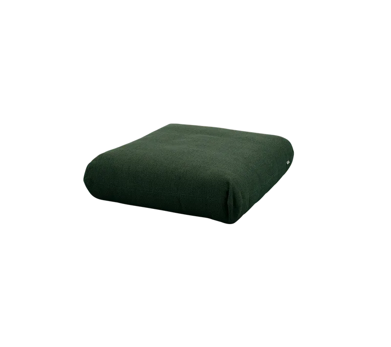 Sticks platform single module, seat cushion van Cane-line in Dark green, Rise w/QuickDry & Airflow – productfoto