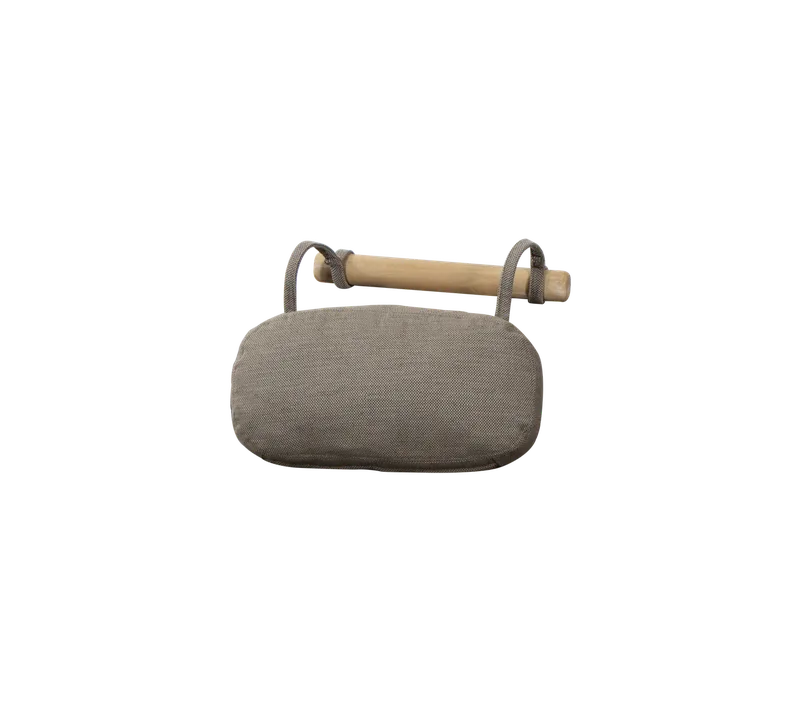 Arch neck cushion by Cane-line in Taupe, AirTouch w/QuickDry & Airflow – product photo