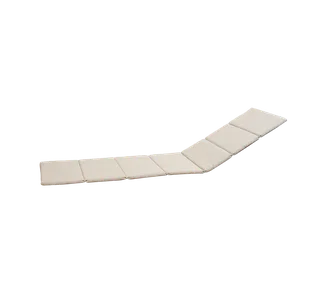 Siesta sunbed, cushion by Cane-line in Sand, Natté w/QuickDry & Airflow – product photo 2 of 2