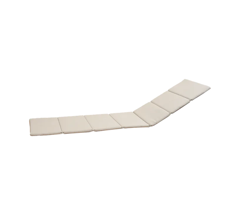 Siesta sunbed, cushion by Cane-line in Sand, Natté w/QuickDry & Airflow – product photo 2 of 2