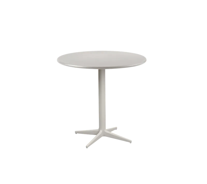 Drop café table dia. 60 cm by Cane-line in Sand, Aluminium, Sand, Aluminium – product photo